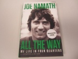 Joe Namath NY Jets signed book FSG COA