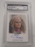 2017 STAR TREK CRISTINE ROSE AUTOGRAPH