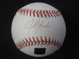 Jeff Andra Giants Signed Baseball TOPPS FSG COA