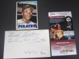 Bob Veale Signed Index Card JSA Coa