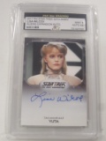 2017 STAR TREK LISA WILCOX AUTOGRAPH CARD