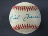 Rick Ferrell signed OAL baseball SGC COA
