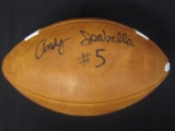 Andy Isabella signed NCAA GU football COA