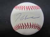 Tom Glavine signed ROMLB baseball COA