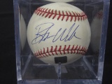Blake Williams Reds signed baseball TOPPS COA