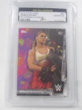 2018 TOPPS WWE RONDA ROUSEY RC GEM MT 10