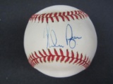 Nolan Ryan signed OAL baseball CAS COA