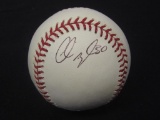 Chris Magruder Indians Signed Baseball COA