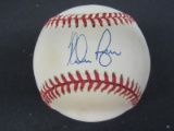 Nolan Ryan signed OAL baseball CAS COA