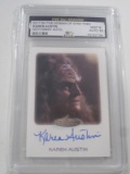2017 STAR TREK KAREN AUSTIN AUTOGRAPH CARD
