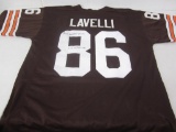 Dante Lavelli Browns signed jersey JSA COA HOF