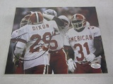 Hanford Dixon Browns signed 8x10 FSG COA