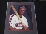 Albert Belle signed auto 16X20 FRAMED photo COA