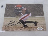 Josh Gibbs Browns signed 8x10 photo FSG COA