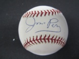 Jim Perry signed ROMLB baseball TriStar COA