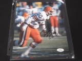 Cleo Miller Browns signed 8x10 FSG COA