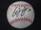 Cody Allen Indians signed GU Baseball FSG COA