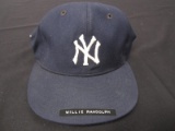 Willie Randolph Yankees game worn hat FSG COA