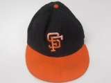 San Francisco Giants game used baseball hat COA