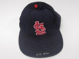 Dick Groat Cardinals Vintage GU hat COA