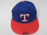Frank Tannana Rangers signed GU hat COA