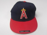 Frank Tannana Rangers Game Used hat COA