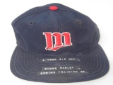 Shane Rawley ST 89 A Todd Rip Off GU Hat COA