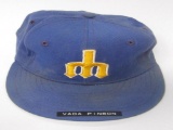 Vada Pinson Seattle Mariners GU hat COA