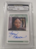 2016 STAR TREK GINA RAVERA AUTOGRAPH CARD