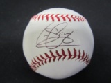 Sean Casey Indians signed Baseball COA