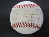 Carlos Lee signed ROMLB Baseball COA