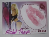2012 BW VAULT MISHEL THORPE KISS CARD AUTO