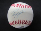 Royce Lewis Twins signed baseball COA