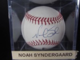 Noah Syndergaard Signed Baseball PAAS COA