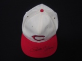 Pete Rose Reds signed auto hat FSG COA