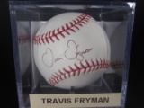 Travis Fryman Signed Baseball JSA COA