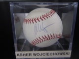 Asher Wojciechowski Baseball Five Star COA