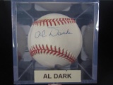 Al Dark Signed Baseball CAS COA