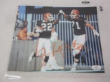 Felix Wright Browns signed 8x10 FSG COA