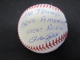 Pete Rose signed ROMLB baseball COA