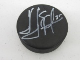Henrik Lundqvist Signed Hockey Puck with COA