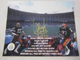 Thom Darden Browns signed 8x10 FSG COA