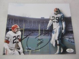 Felix Wright Browns signed 8x10 FSG COA