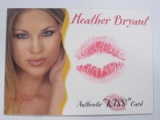 03 BENCHWARMERS HEATHER BRYANT KISS CARD