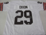 Hanford Dixon Browns signed jersey FSG COA