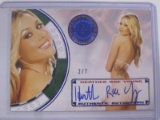 13 BW VEGAS HEATHER RAE YOUNG AUTO #D 2/7
