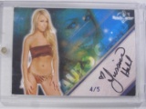 09 BW JESSICA HALL AUTOGRAPH #D 4/5