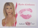 03 BW HAYDEN KRISTIANSON KISS CARD