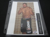 Hector Ramirez Signed Photo with COA