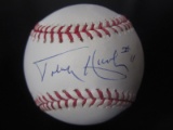 Toby Harrah Signed Baseball JSA COA